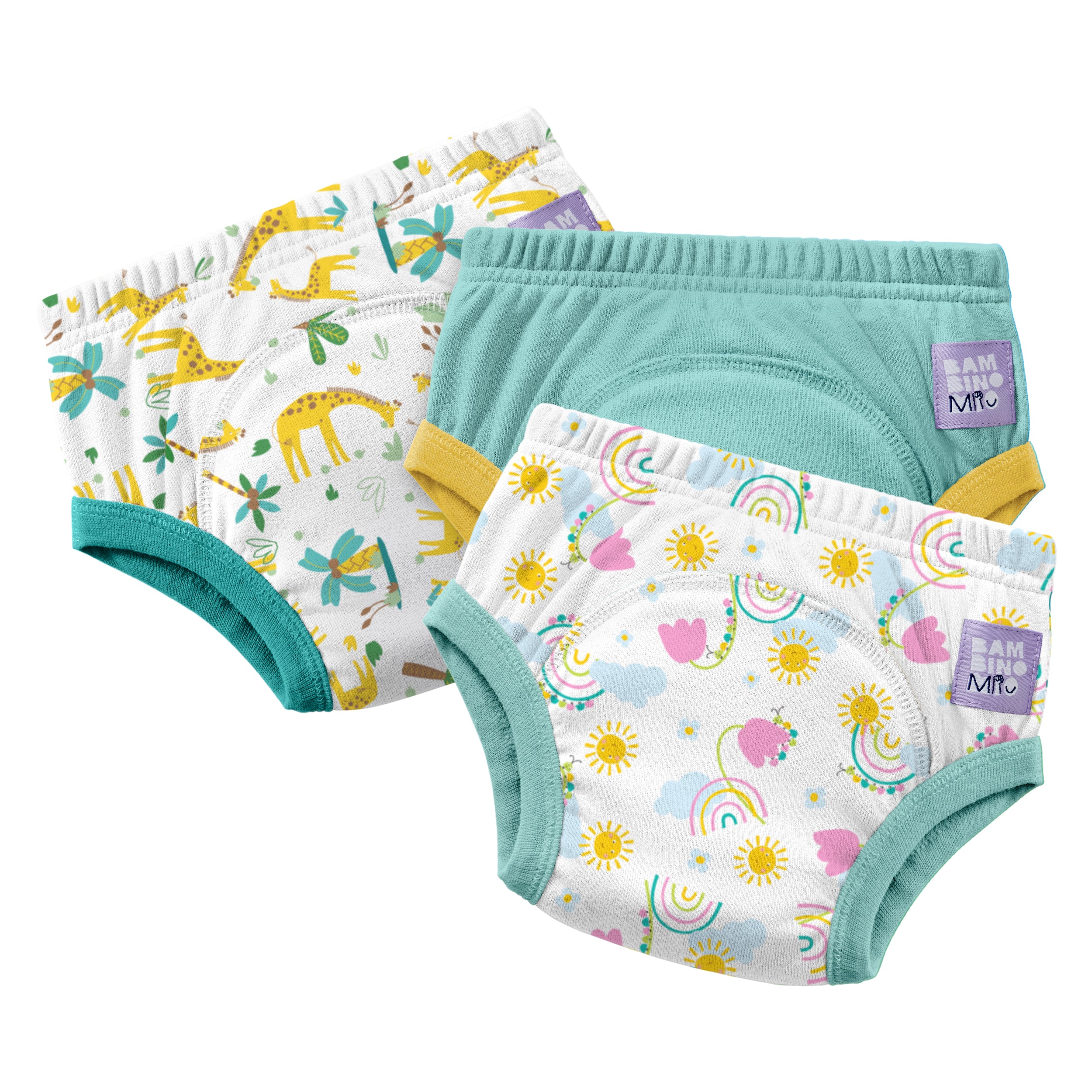 bambino-mio-elite-lot-3-culottes-apprentissage-ciel-bleu-coton image 1