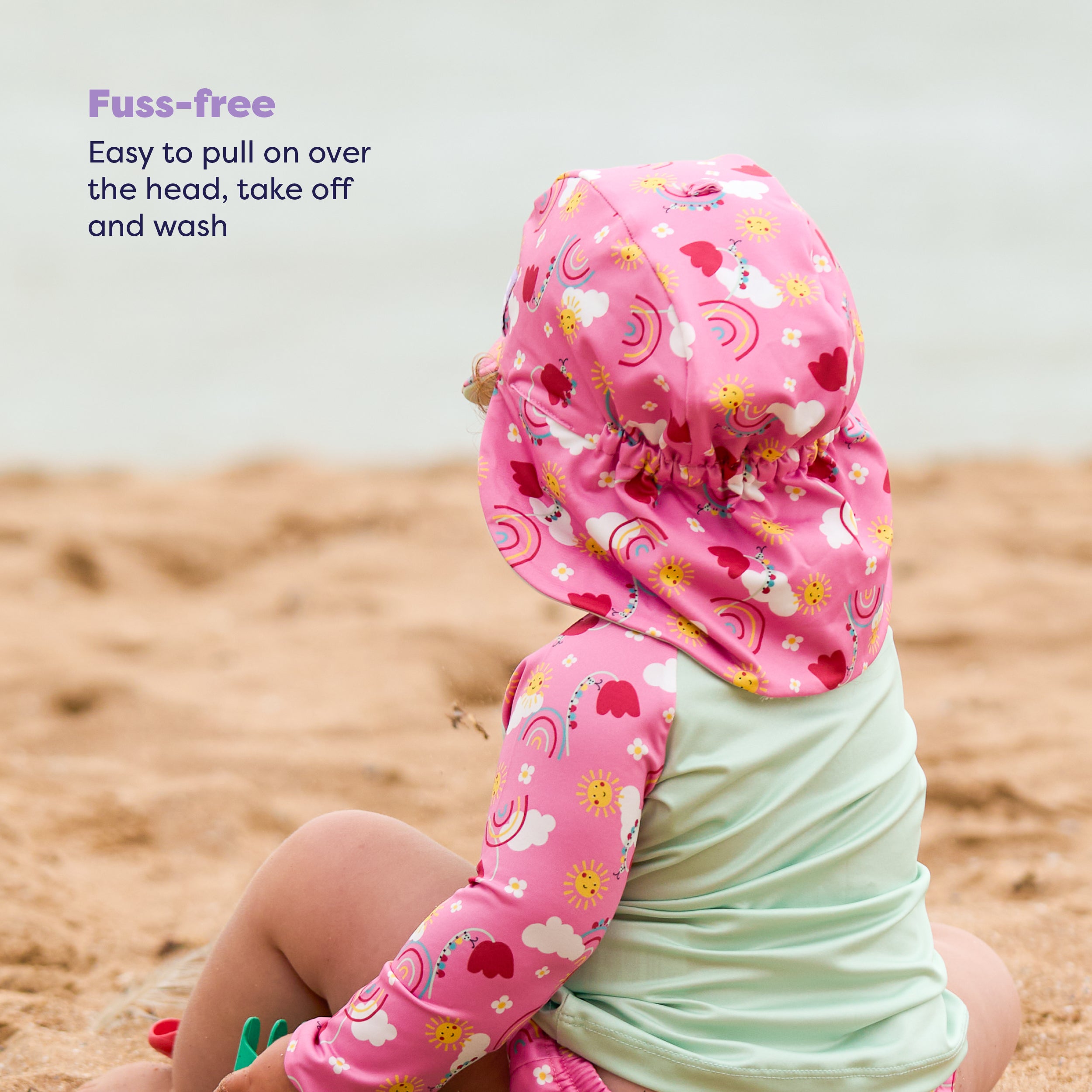 bambino-mio-reusable-swim-nappy-t-shirt-bain-bonheur-en-ciel-upf-40 image 5