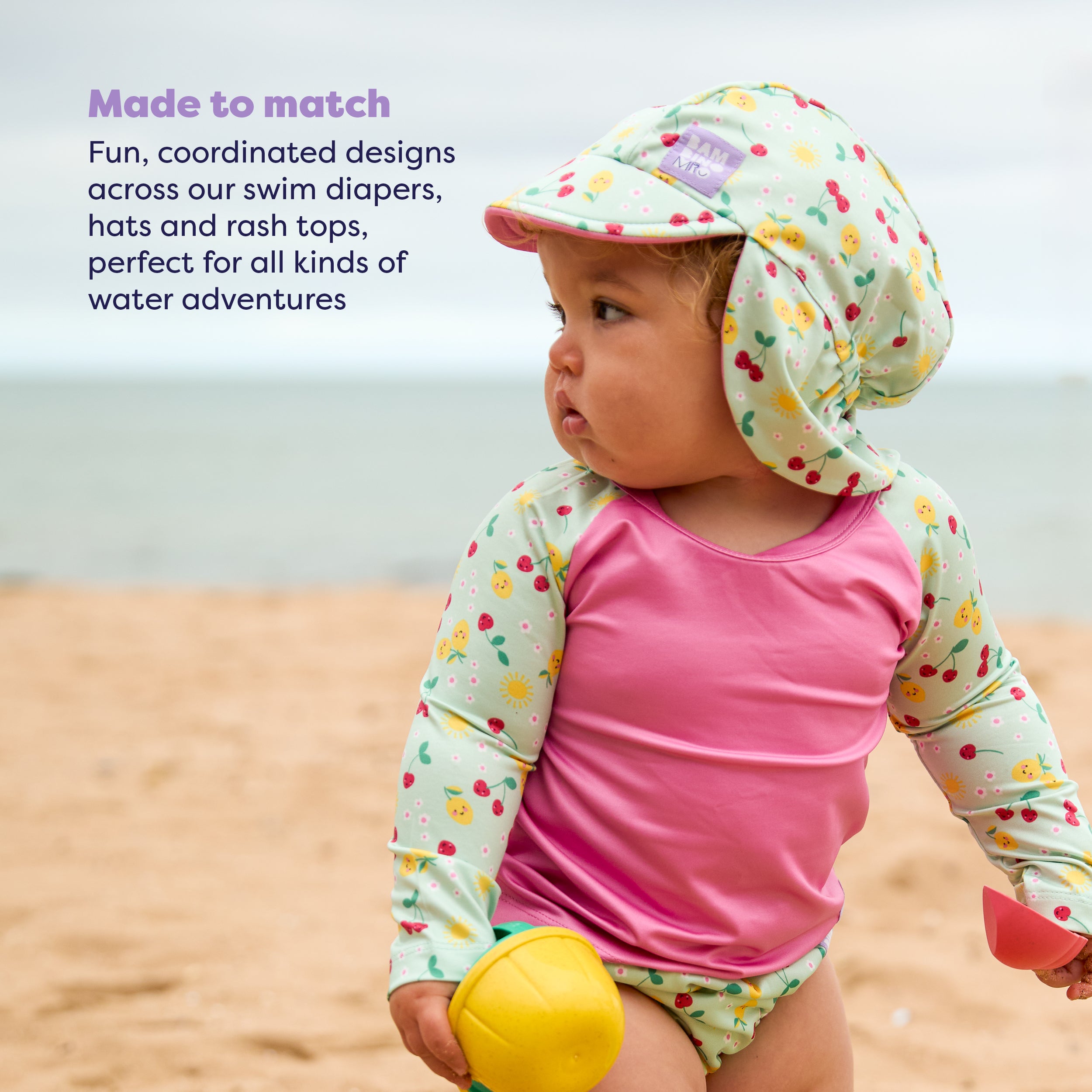 bambino-mio-reusable-swim-nappy-casquette-bain-fruit-juteux-upf-40 image 4