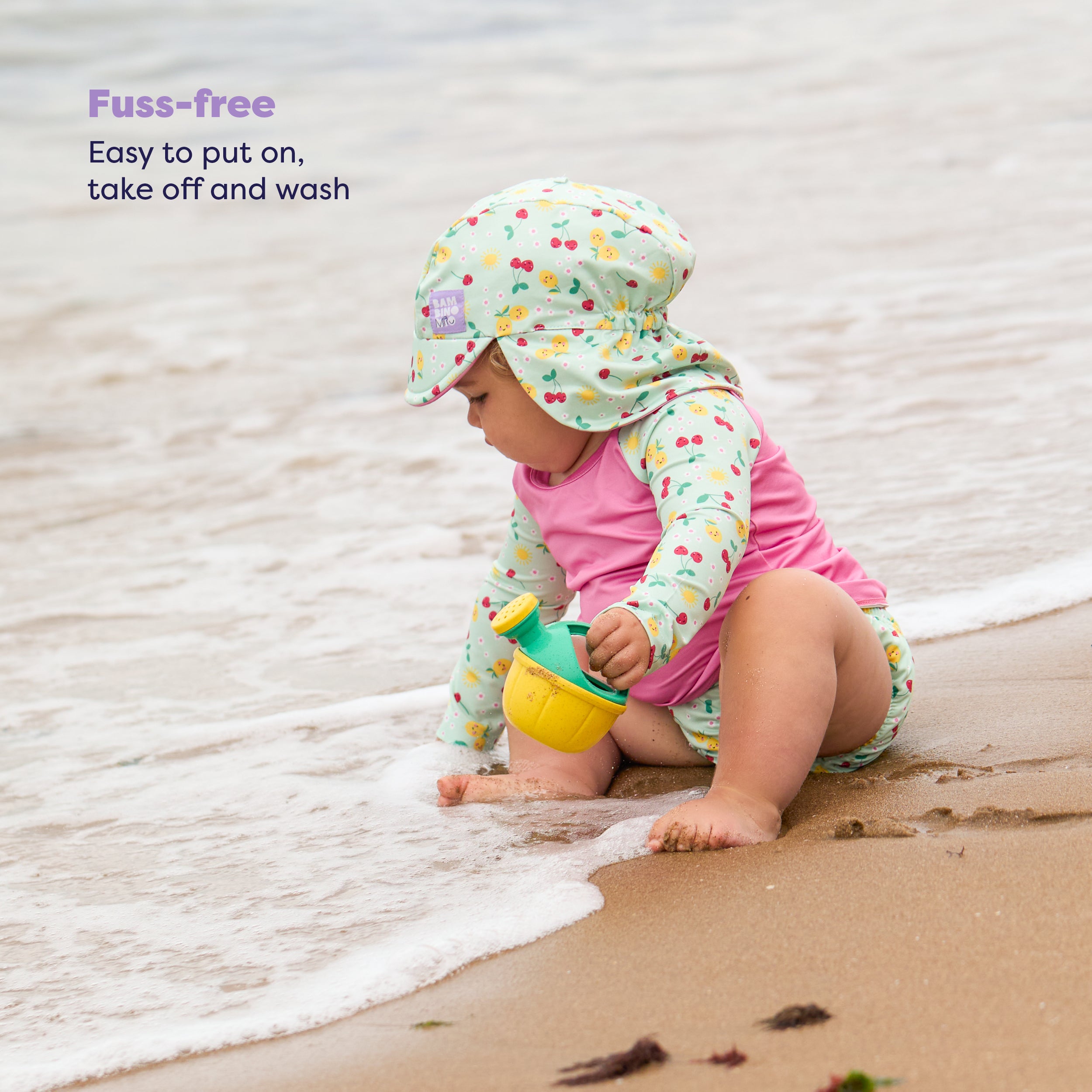 bambino-mio-reusable-swim-nappy-casquette-bain-fruit-juteux-upf-40 image 5