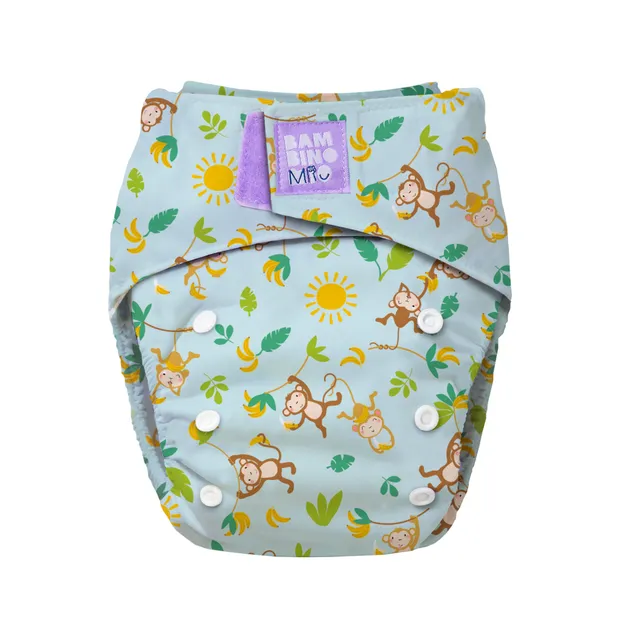 bambino-mio-revolutionary-couche-lavable-singe-malin-taille-unique image 1