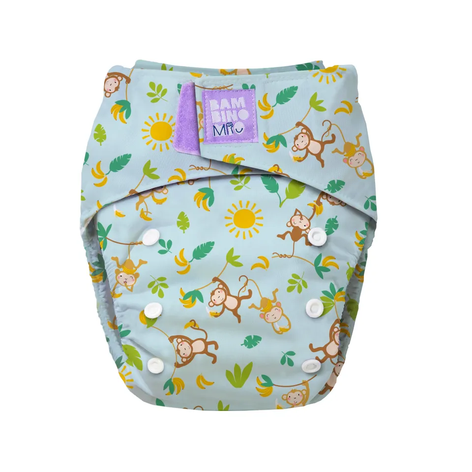bambino-mio-revolutionary-couche-lavable-singe-malin-taille-unique image 1