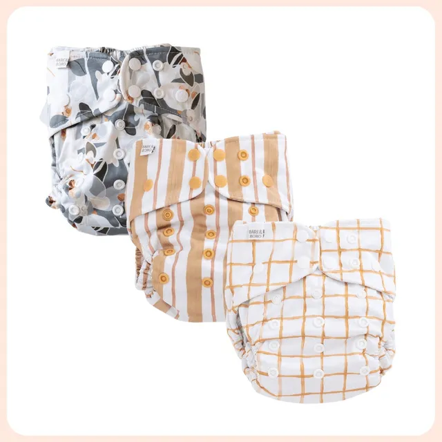 bare-and-boho-bundles-kit-couches-lavables-taille-unique-gumnut image 1