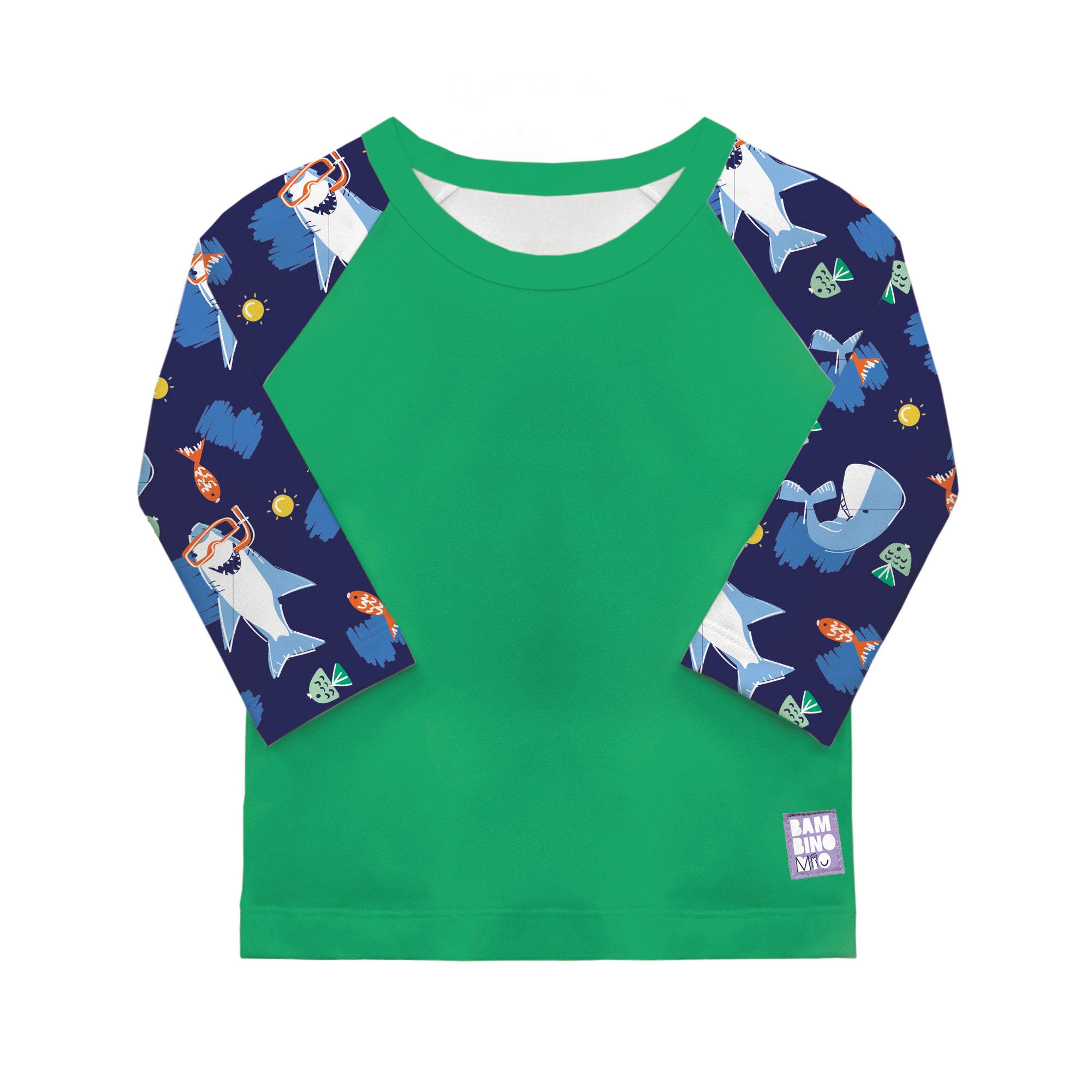 bambino-mio-t-shirt-anti-uv-b-b-oc-an-lover-upf-40-manches-longues image 1