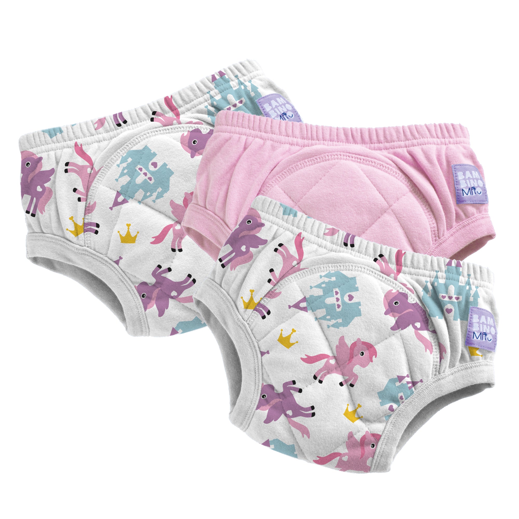 bambino-mio-culotte-d-apprentissage-lavable-royaume-magique-lot-3-2-3ans image 1