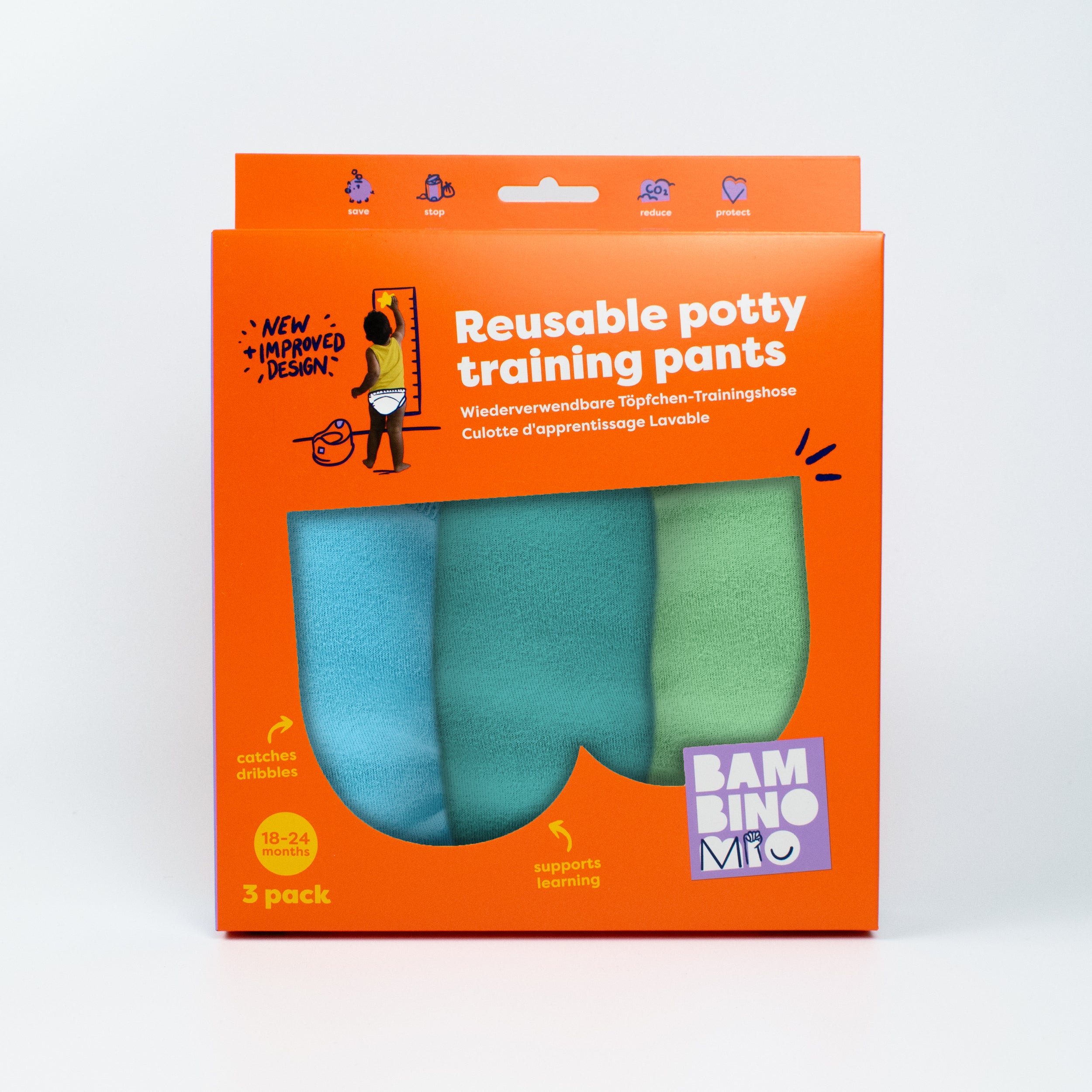 bambino-mio-elite-culotte-d-apprentissage-lot-3-bleu-coton image 5