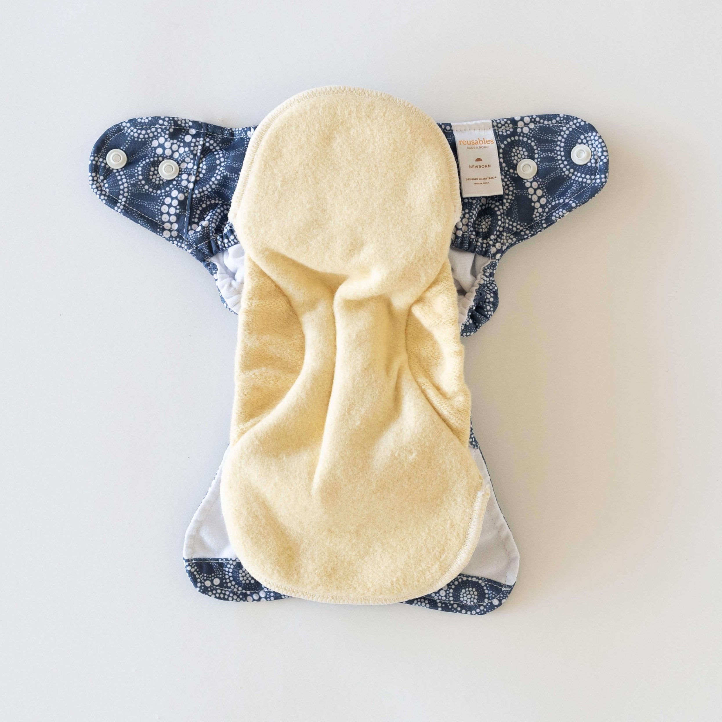 bare-and-boho-flexi-cover-2-0-couche-lavable-jellyfish-tide-bambou image 6