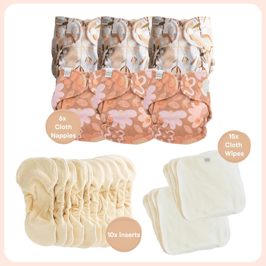 bare-and-boho-newborn-soft-banksia-lot-couches-naissance-bambou image 3