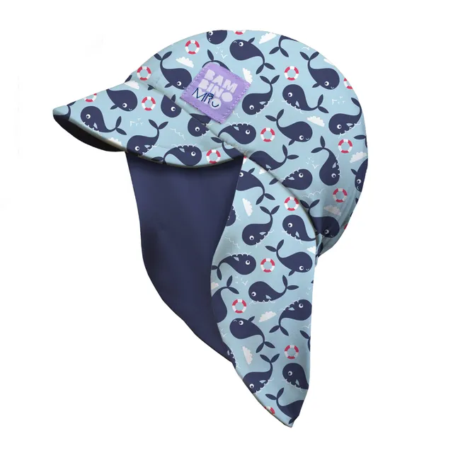 bambino-mio-baie-des-baleines-casquette-bain-b-b-r-versible-upf image 1
