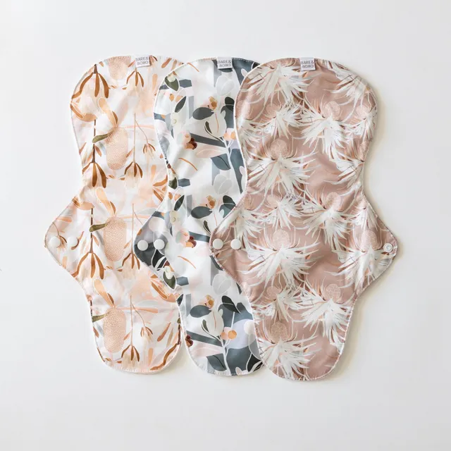 bare-and-boho-cloth-pads-ultra-serviette-lavable-native-flora-lot-3 image 1