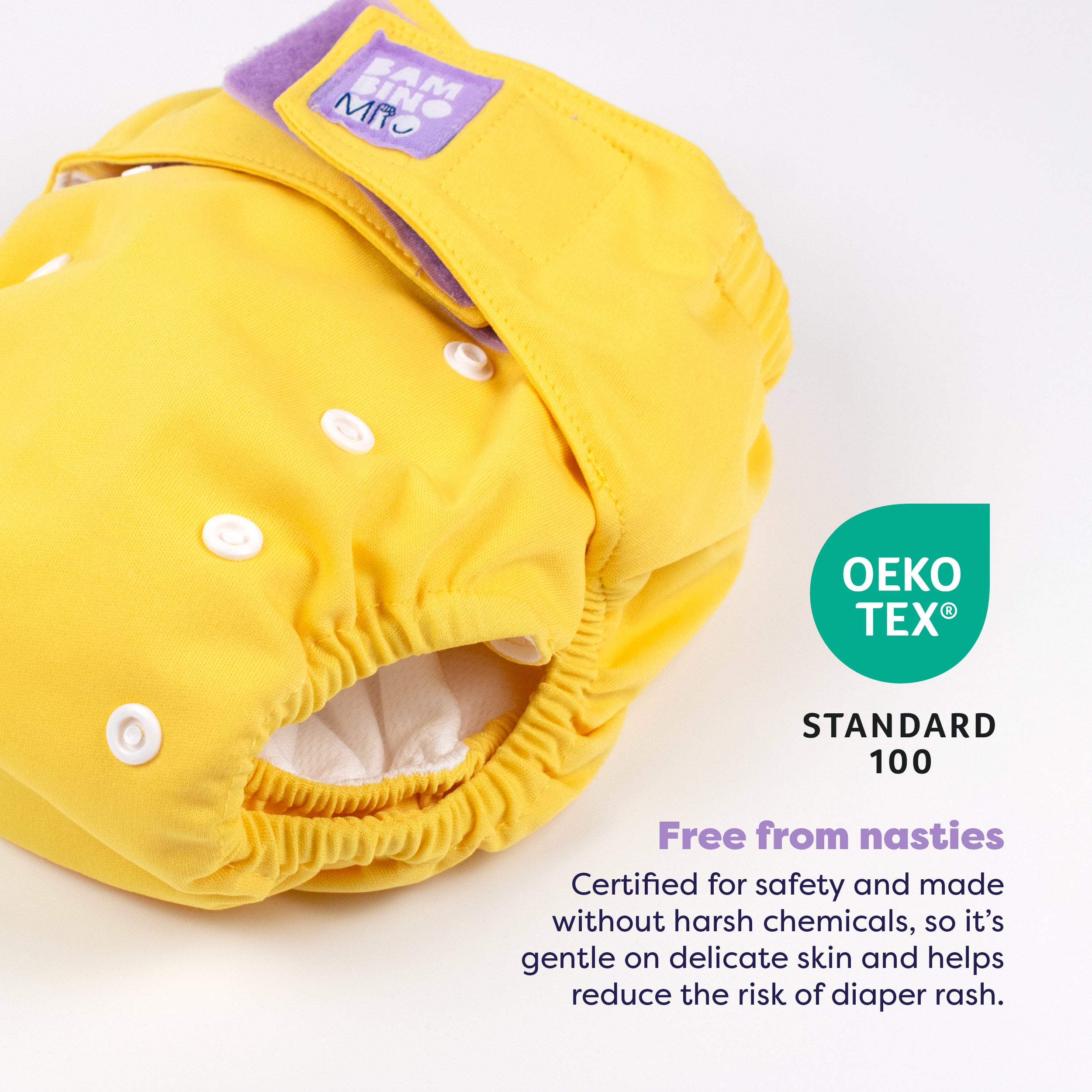 bambino-mio-revolutionary-couche-lavable-jaune-taille-unique image 2