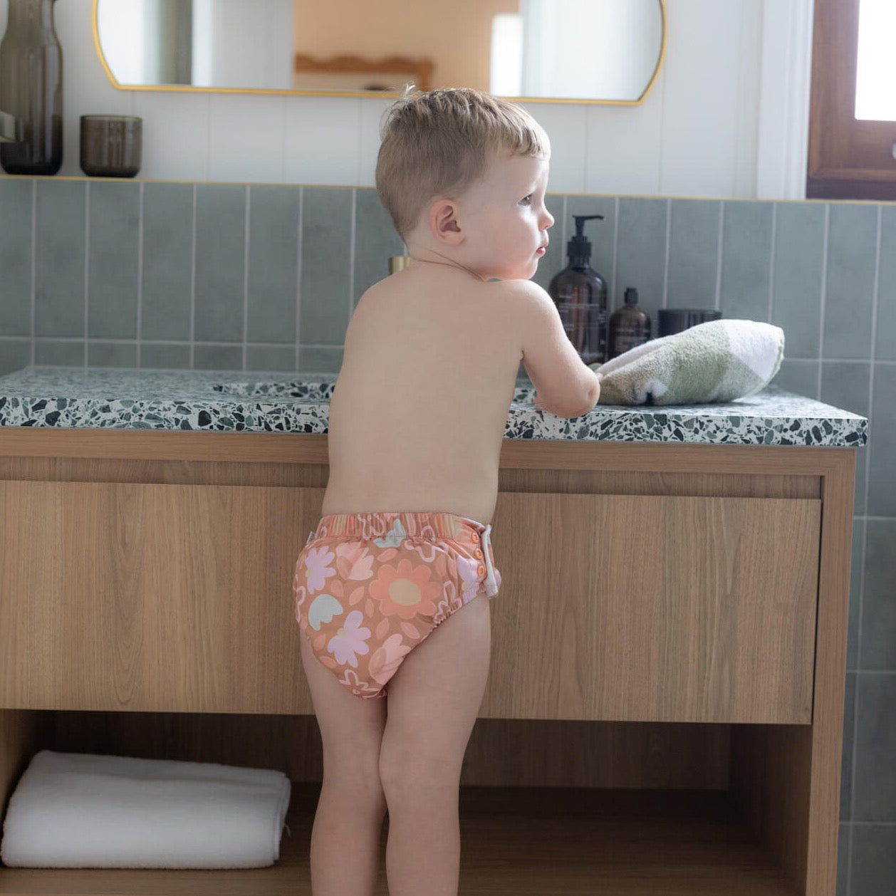 bare-and-boho-training-pull-up-culotte-apprentissage-lavable-posy-junior image 2