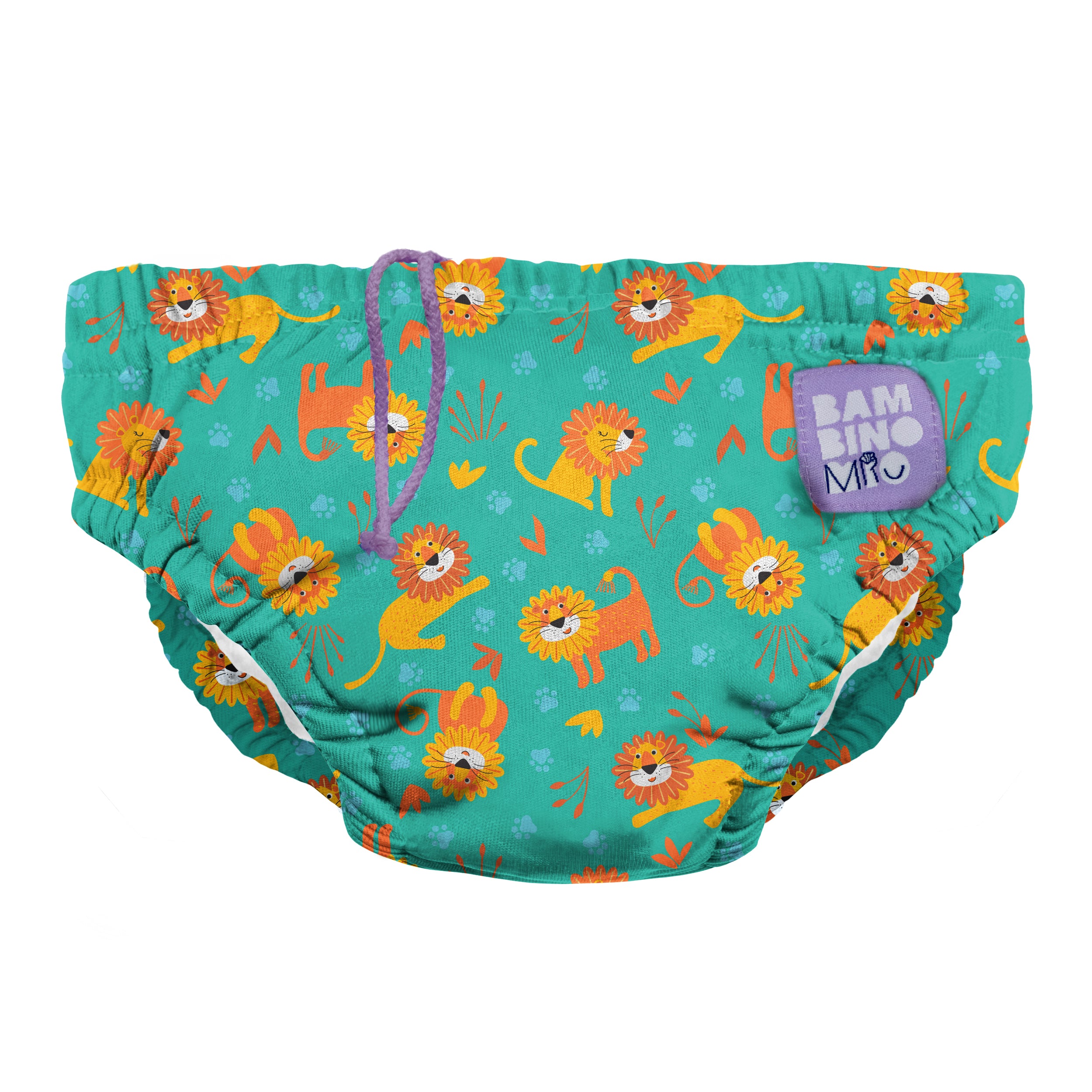 bambino-mio-chats-coquins-couche-bain-lavable-6-12-mois image 1