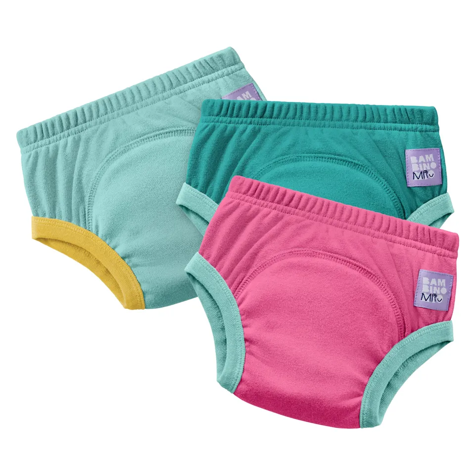 bambino-mio-elite-culotte-d-apprentissage-lot-3-rose-coton image 1