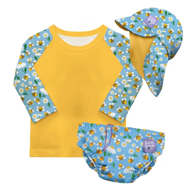 bambino-mio-abeilles-f-riques-ensemble-bain-b-b-3-pi-ces image 1