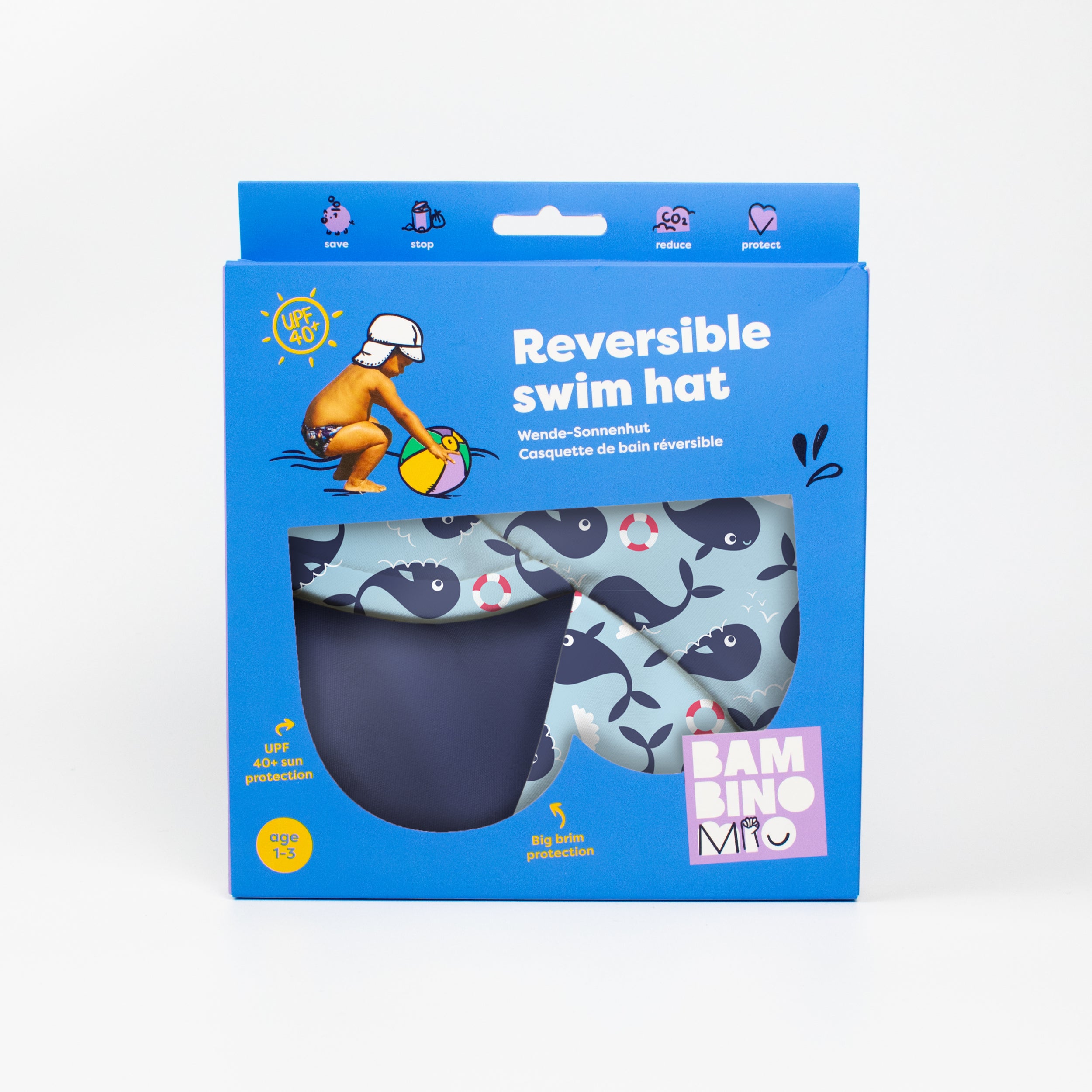 bambino-mio-baie-des-baleines-casquette-bain-b-b-r-versible-upf image 7