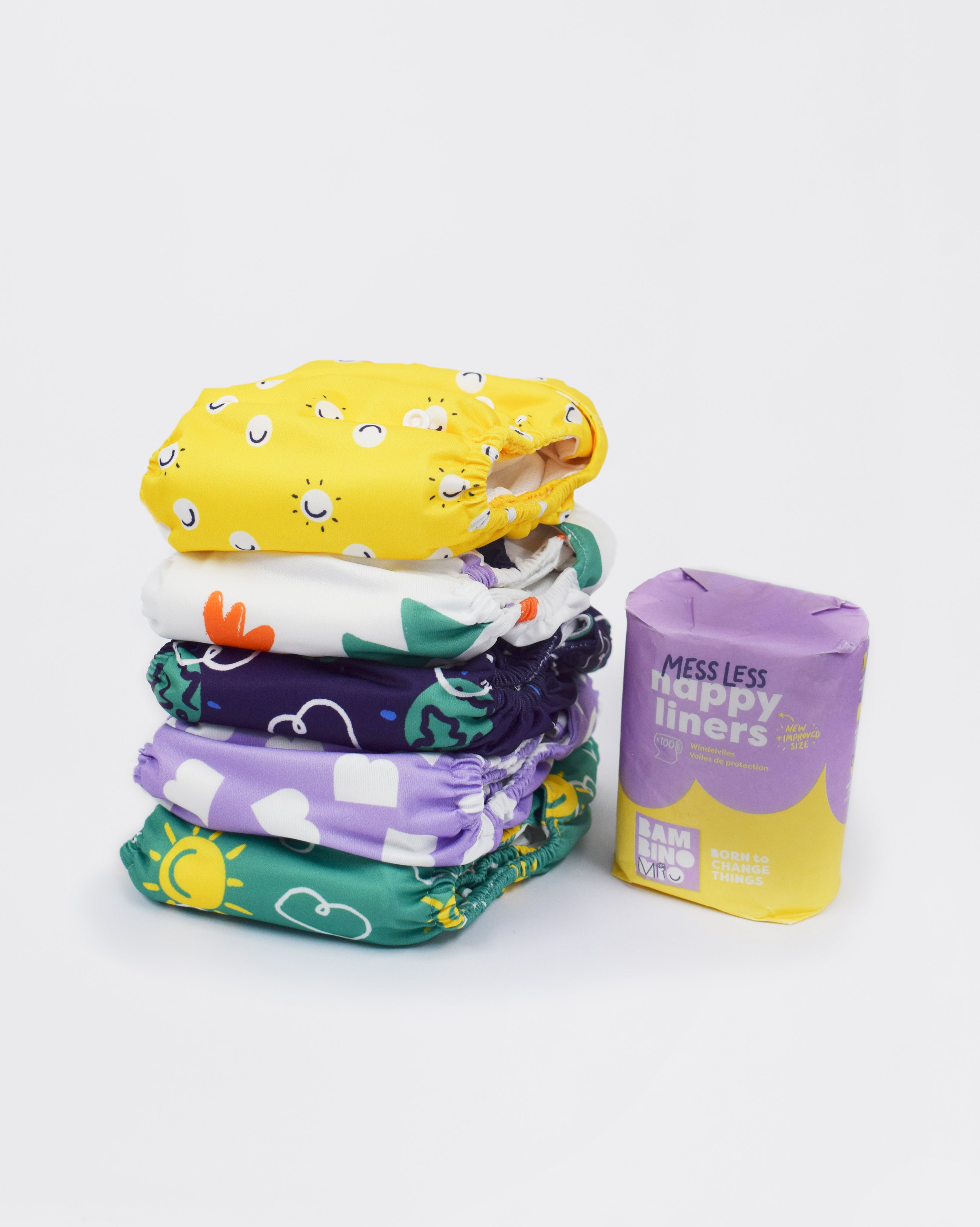 bambino-mio-revolutionary-couche-lavable-courage-lot-5-taille-unique image 1