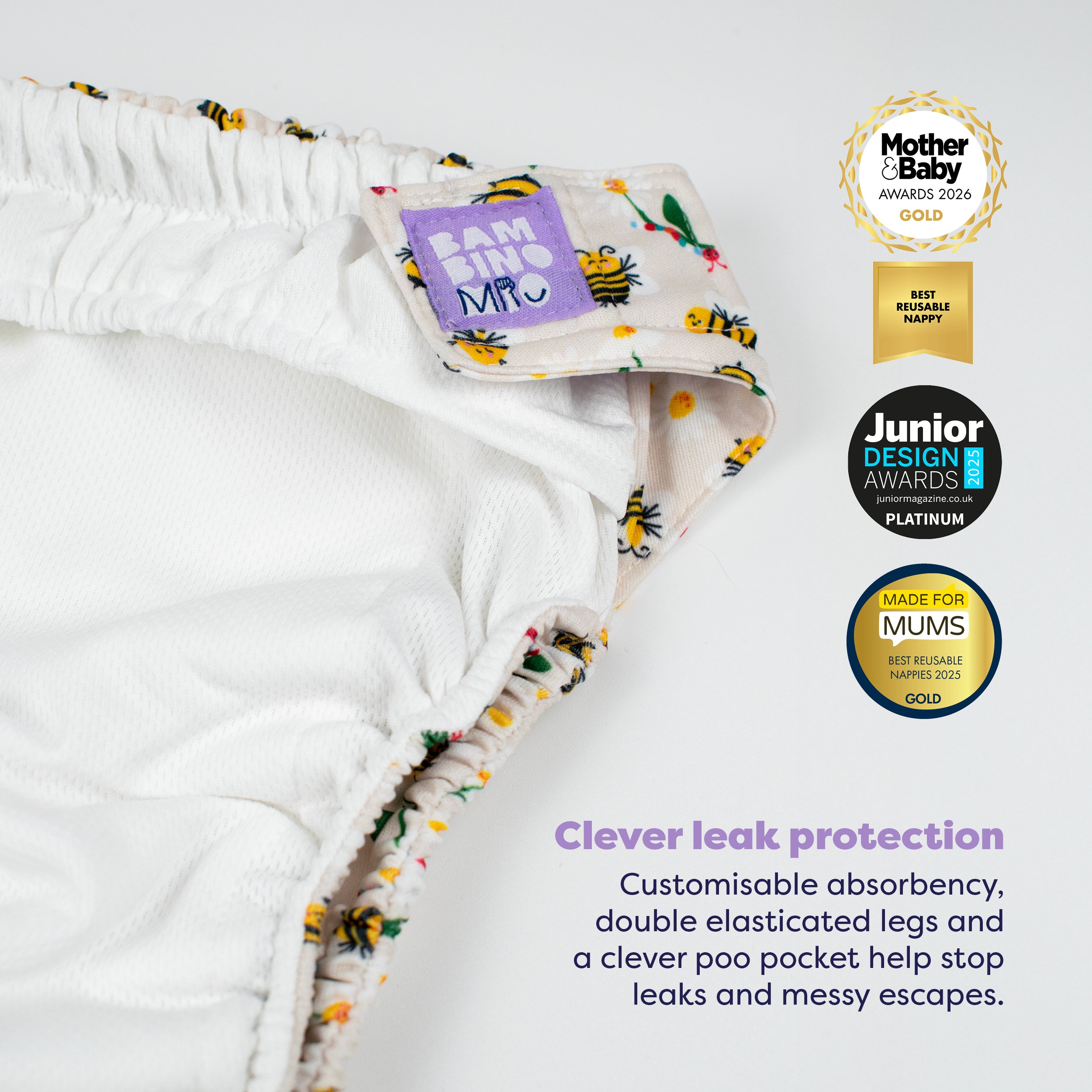 bambino-mio-revolutionary-couche-lavable-abeilles-f-eriques image 3