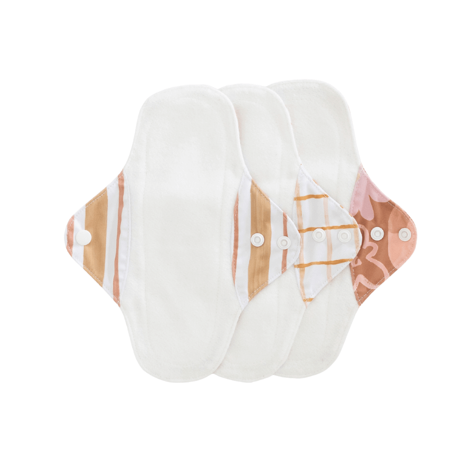 bare-and-boho-cloth-pads-serviette-lavable-posy-light-lot-3 image 2