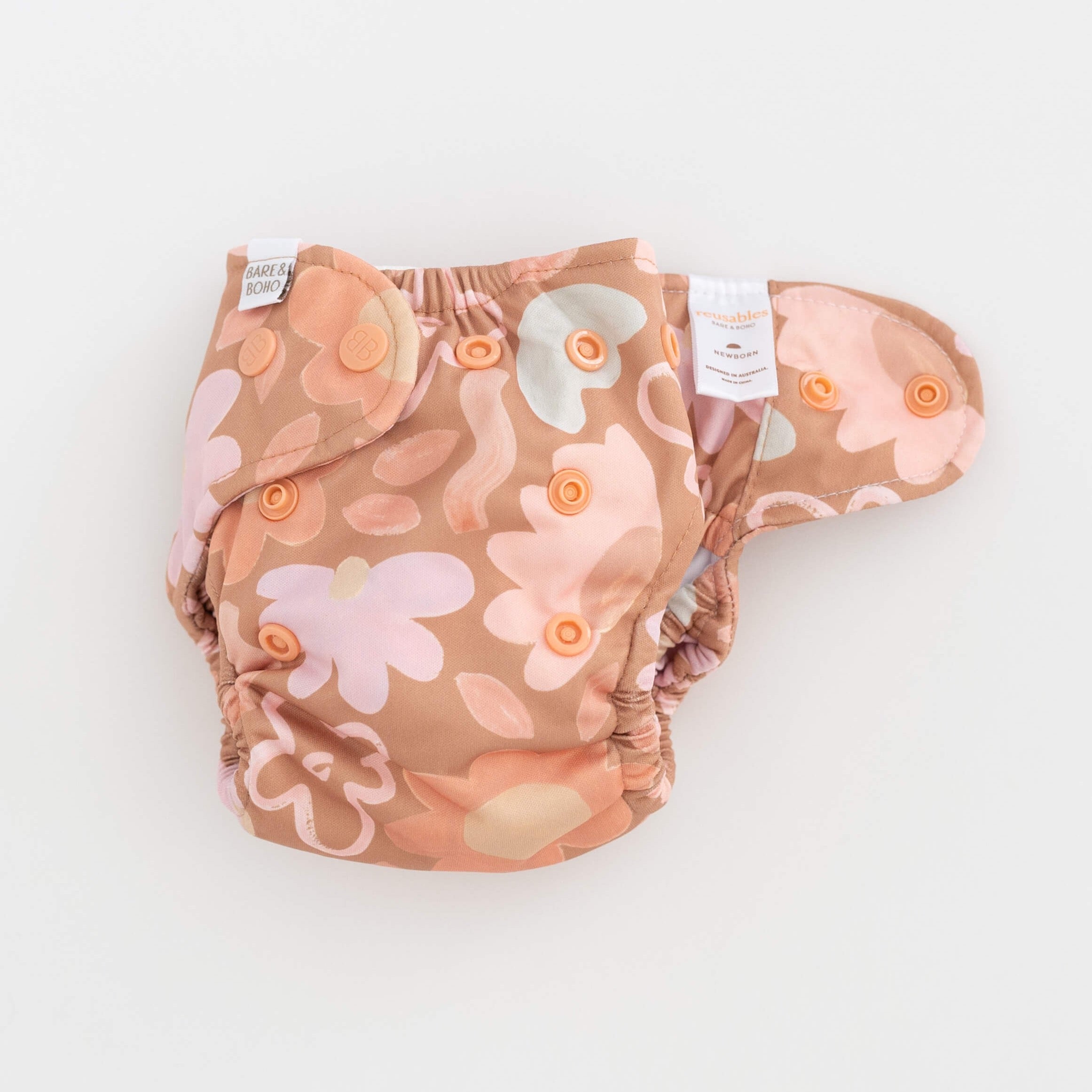bare-and-boho-newborn-flexi-cover-2-0-couche-lavable-posy-bambou image 3