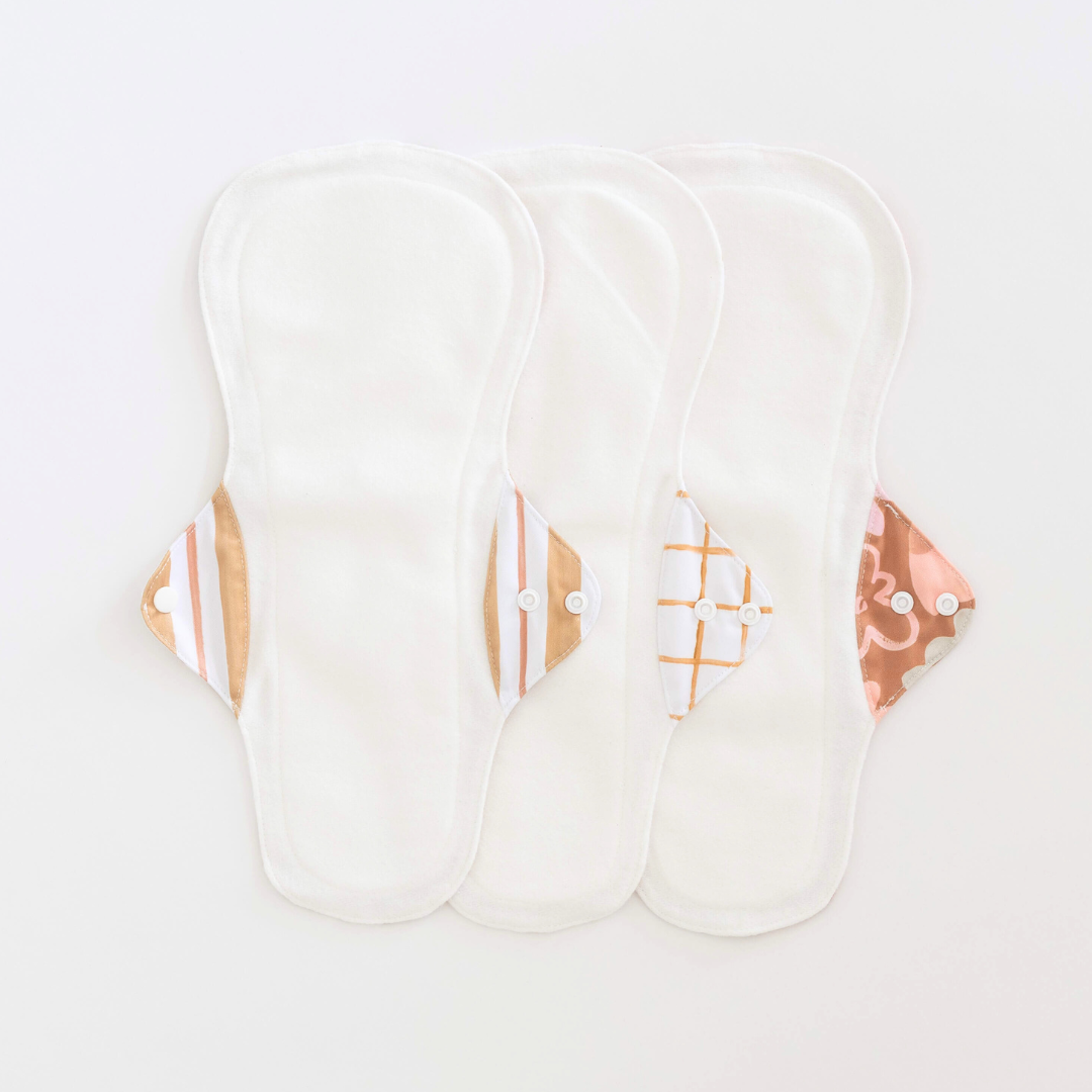 bare-and-boho-cloth-pads-ultra-serviette-lavable-posy-lot-3-flux-fort image 2