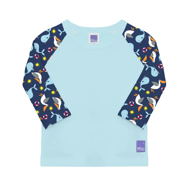 bambino-mio-t-shirt-anti-uv-b-b-nautical-upf-40-manches-longues image 1