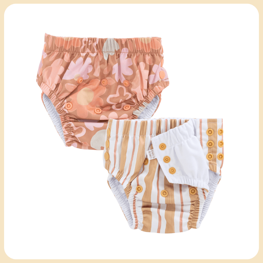 bare-and-boho-swim-couche-bain-lavable-circus-posy-5-12-kg image 1