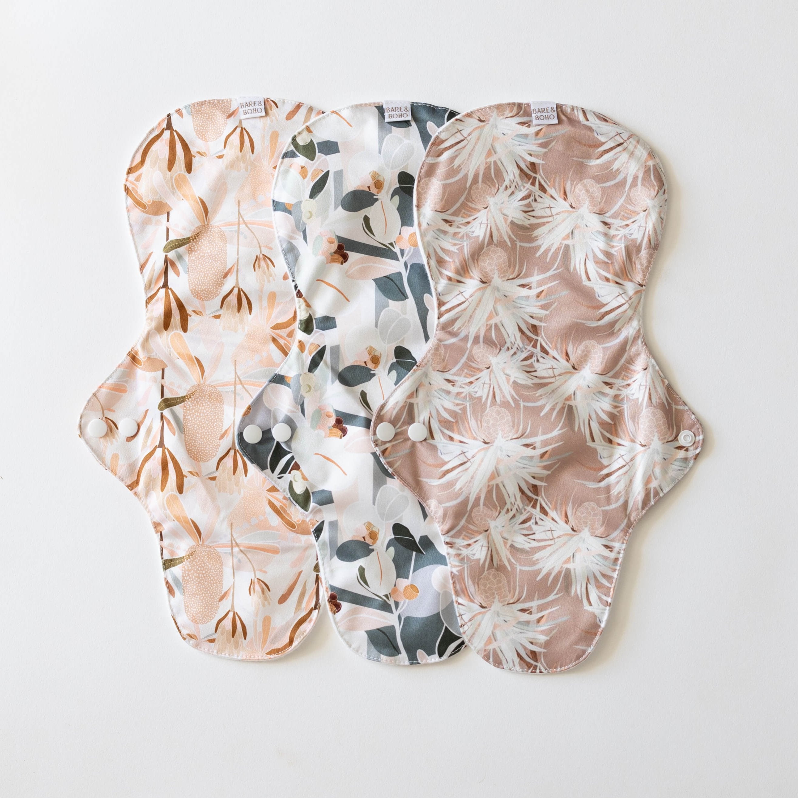 bare-and-boho-cloth-pads-ultra-serviette-lavable-native-flora-lot-3 image 1