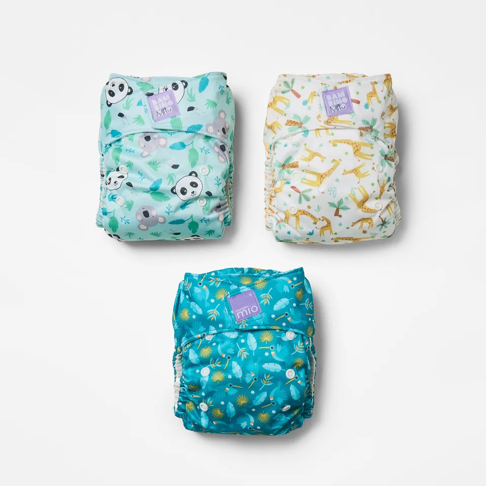 bambino-mio-miosolo-classique-couche-lavable-royaume-animal-lot-3 image 1