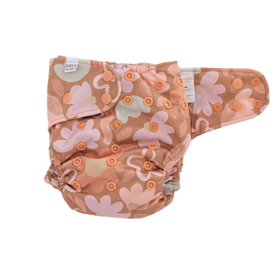 bare-and-boho-flexi-cover-2-0-couche-lavable-posy-taille-unique image 2