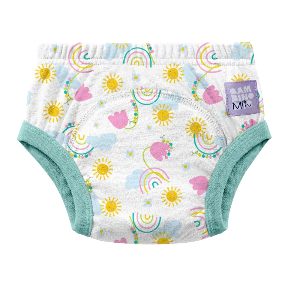 bambino-mio-elite-culotte-d-apprentissage-bonheur-en-ciel-coton image 1