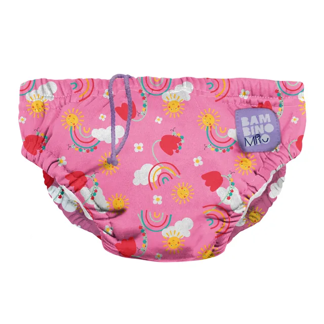 bambino-mio-bonheur-en-ciel-couche-bain-lavable-b-b-anti-fuite image 1