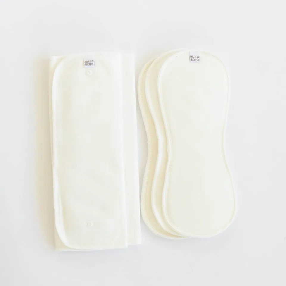 bare-and-boho-inserts-boosters-taille-unique-lot-5-bambou image 1