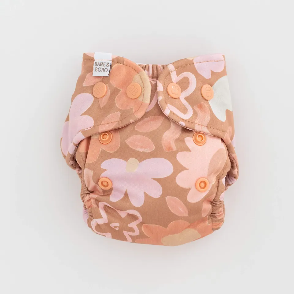 bare-and-boho-newborn-flexi-cover-2-0-couche-lavable-posy-bambou image 1