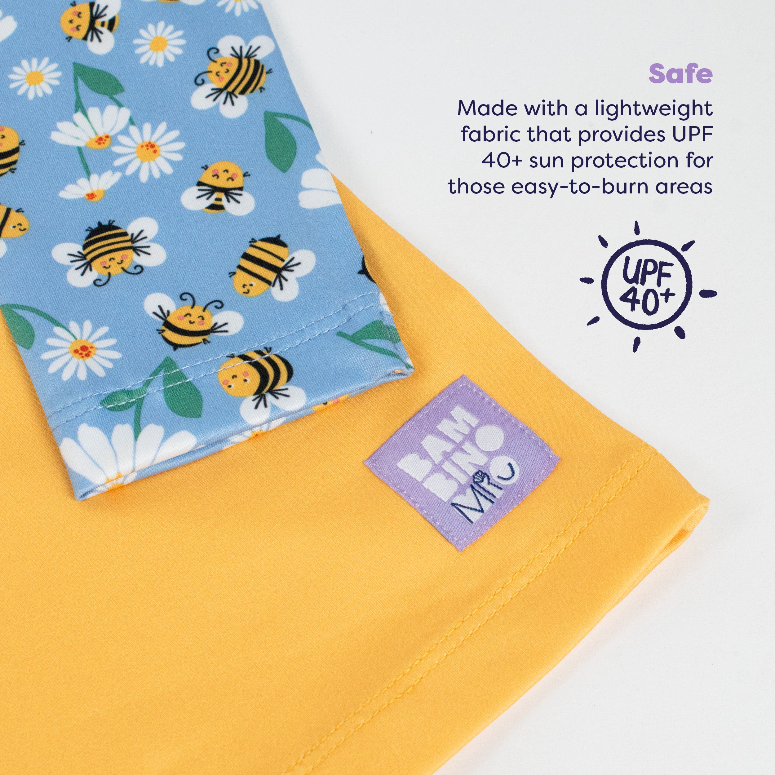 bambino-mio-abeilles-f-riques-t-shirt-anti-uv-6-12-mois image 3