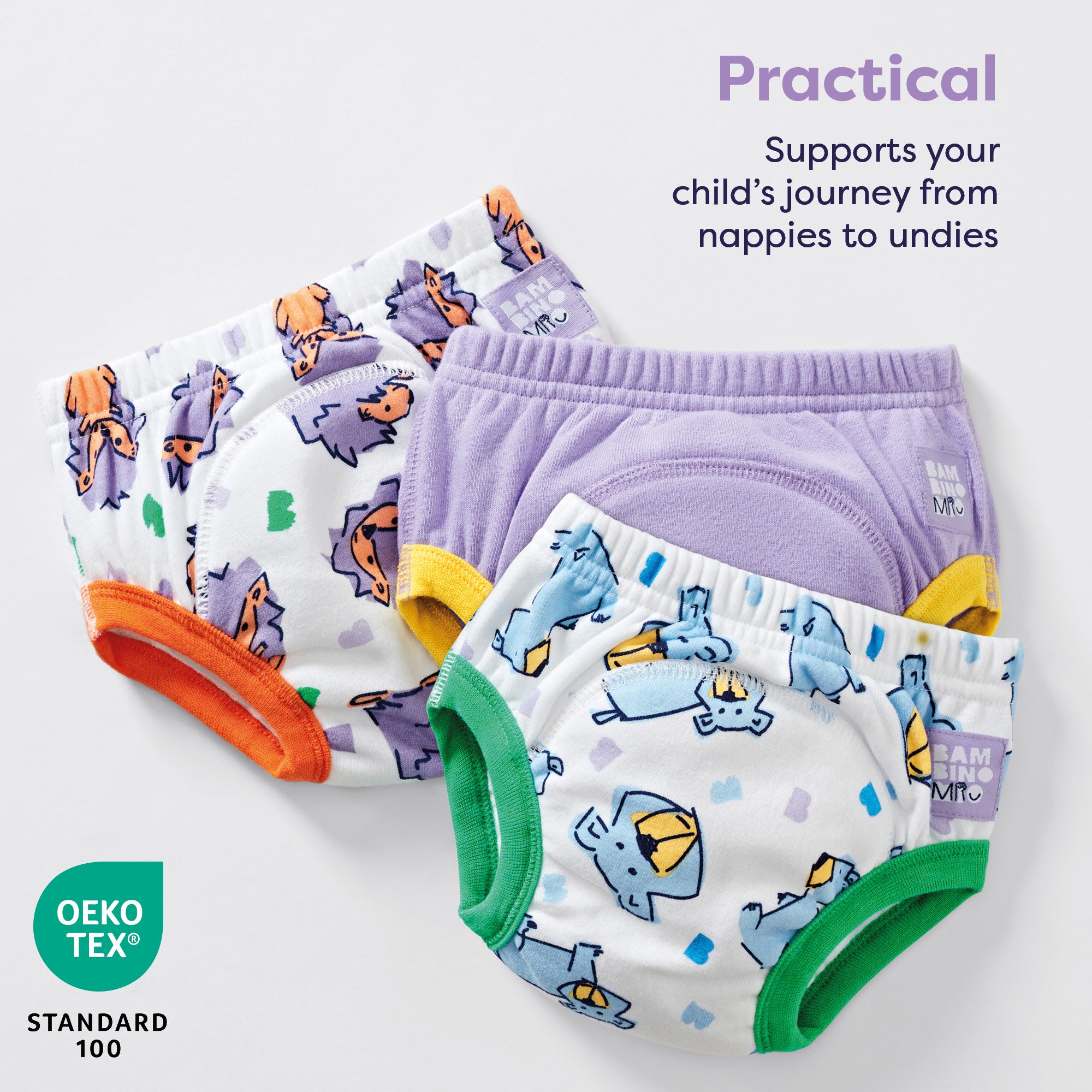 bambino-mio-reusable-culotte-d-apprentissage-lot-de-3-coton image 2