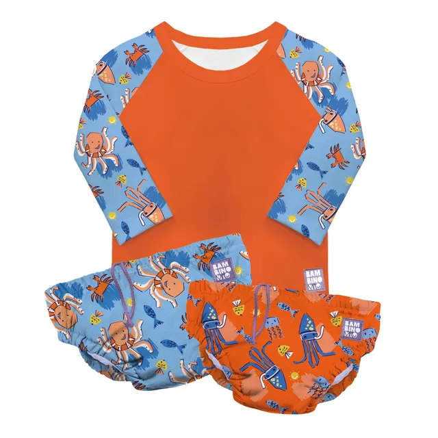 bambino-mio-team-vagues-maillot-bain-lavable-m-anti-uv image 1