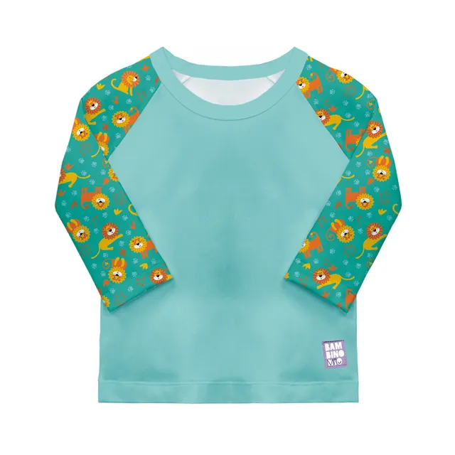 bambino-mio-reusable-swim-nappy-t-shirt-bain-chats-coquins-upf40 image 1