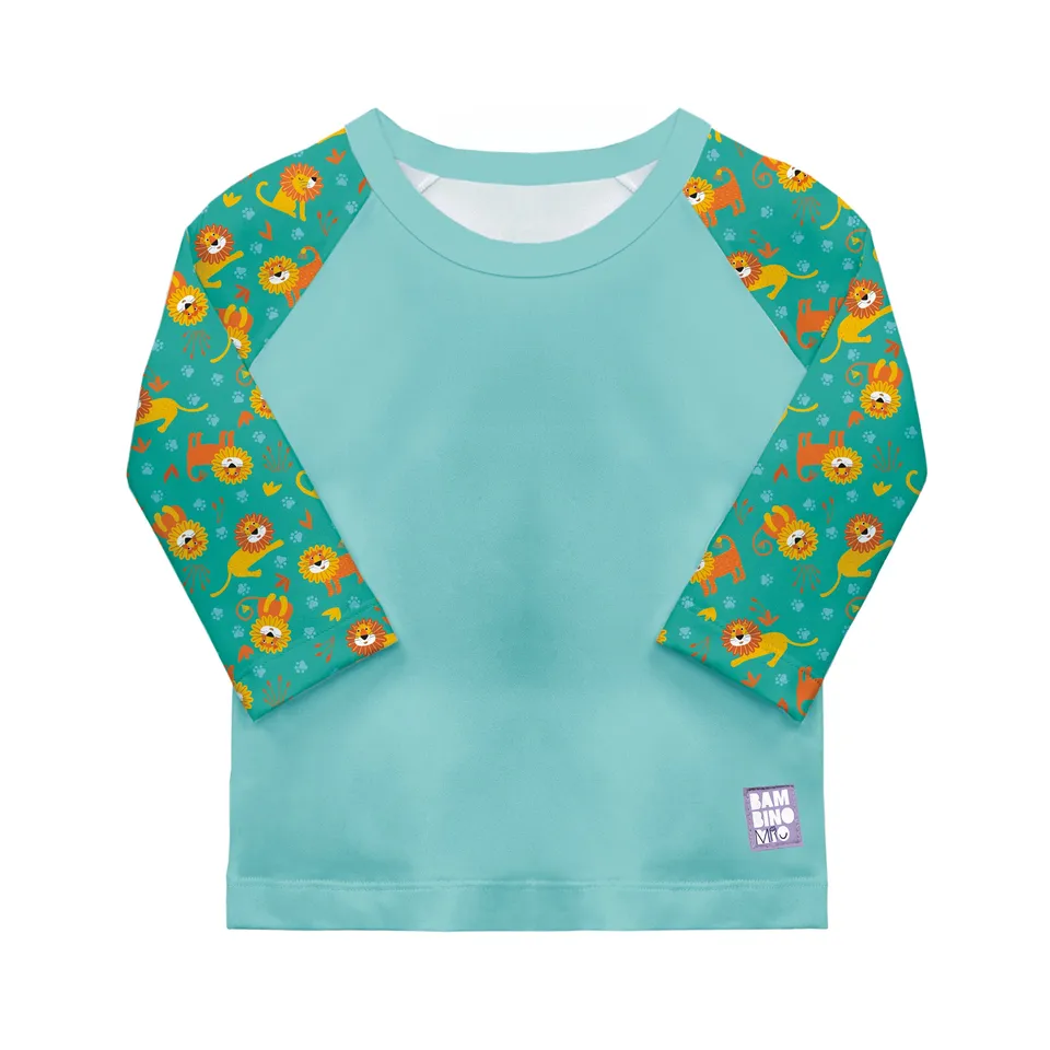 bambino-mio-reusable-swim-nappy-t-shirt-bain-chats-coquins-upf40 image 1
