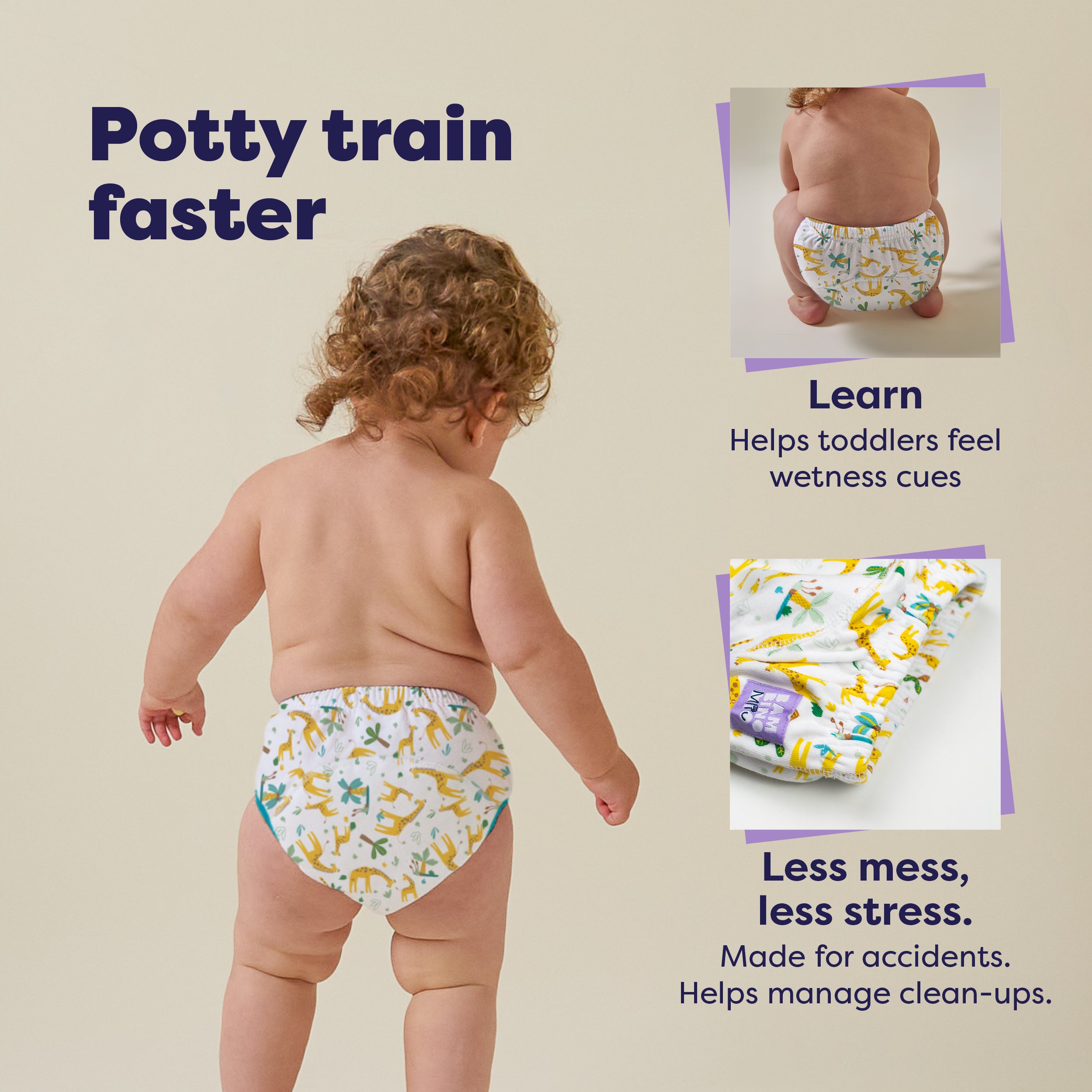 bambino-mio-elite-culotte-d-apprentissage-historias-altas-coton image 2