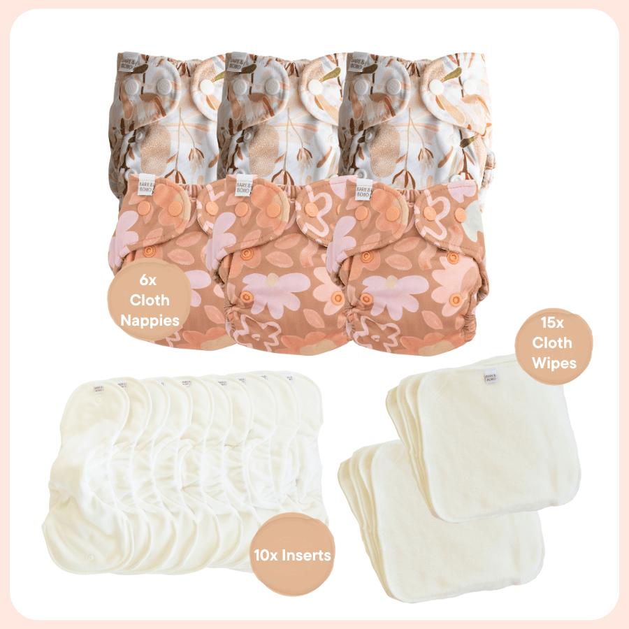 bare-and-boho-newborn-soft-banksia-lot-couches-naissance-bambou image 1