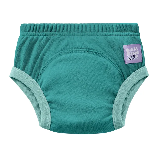 bambino-mio-elite-culotte-apprentissage-bleu-sarcelle-coton image 1