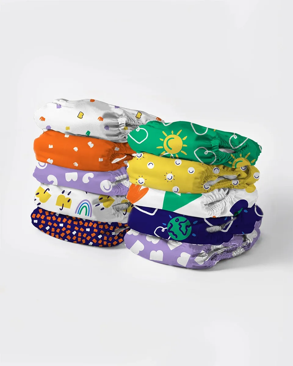 bambino-mio-r-volutionnaire-lot-10-couche-lavable-taille-unique image 1