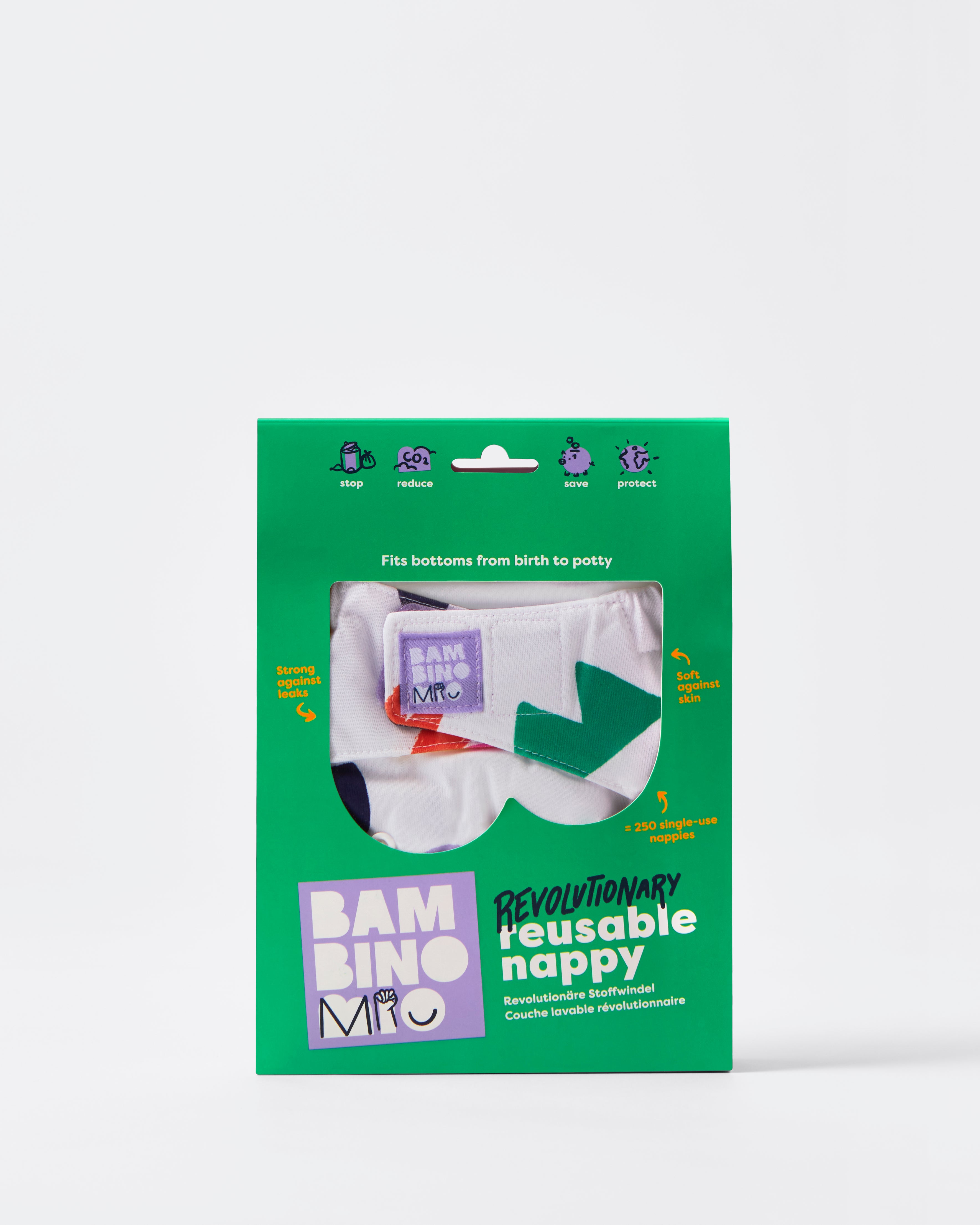 bambino-mio-revolutionary-couche-lavable-courage-lot-5-taille-unique image 5
