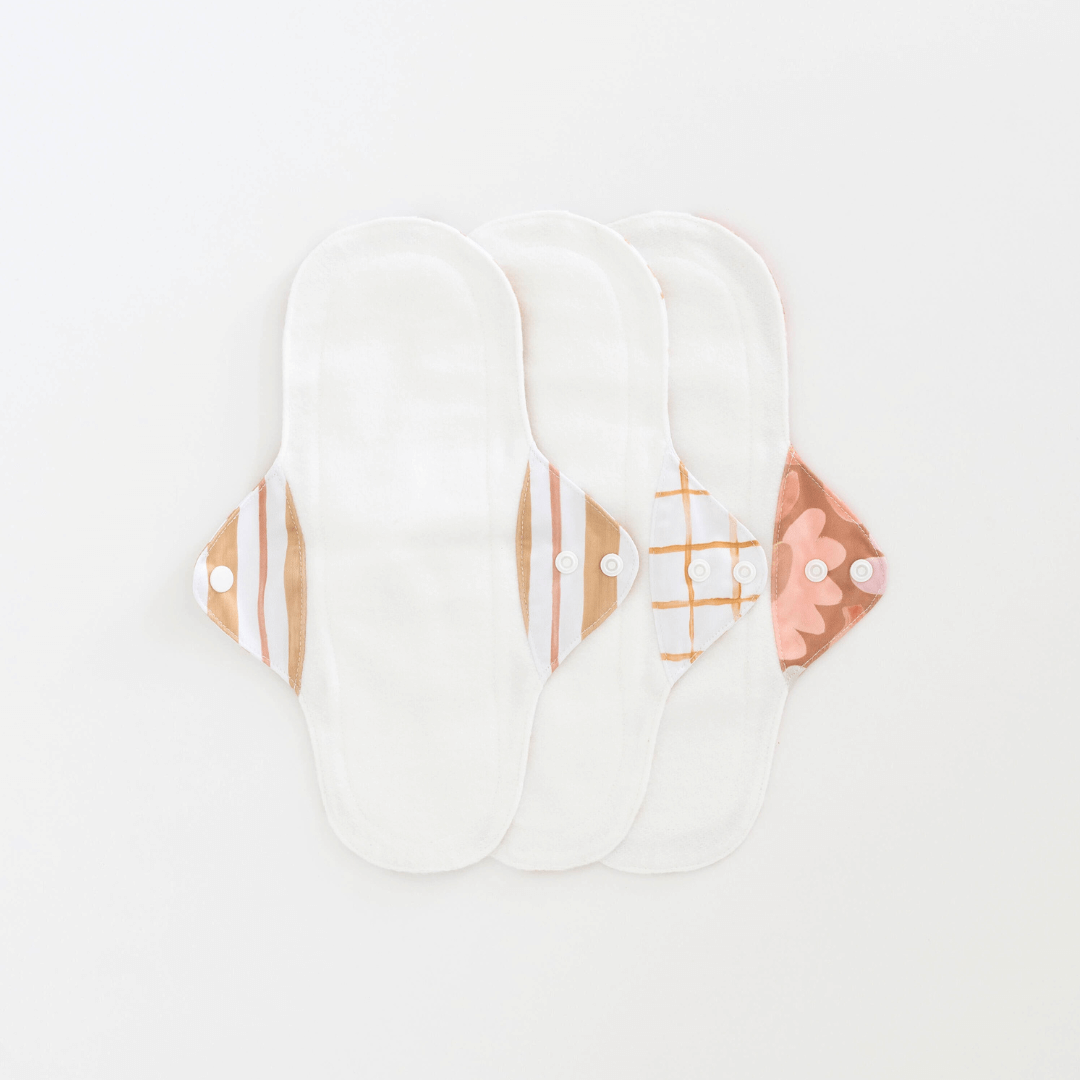 bare-and-boho-bundles-lot-serviettes-lavables-posy-flux-moyen image 2