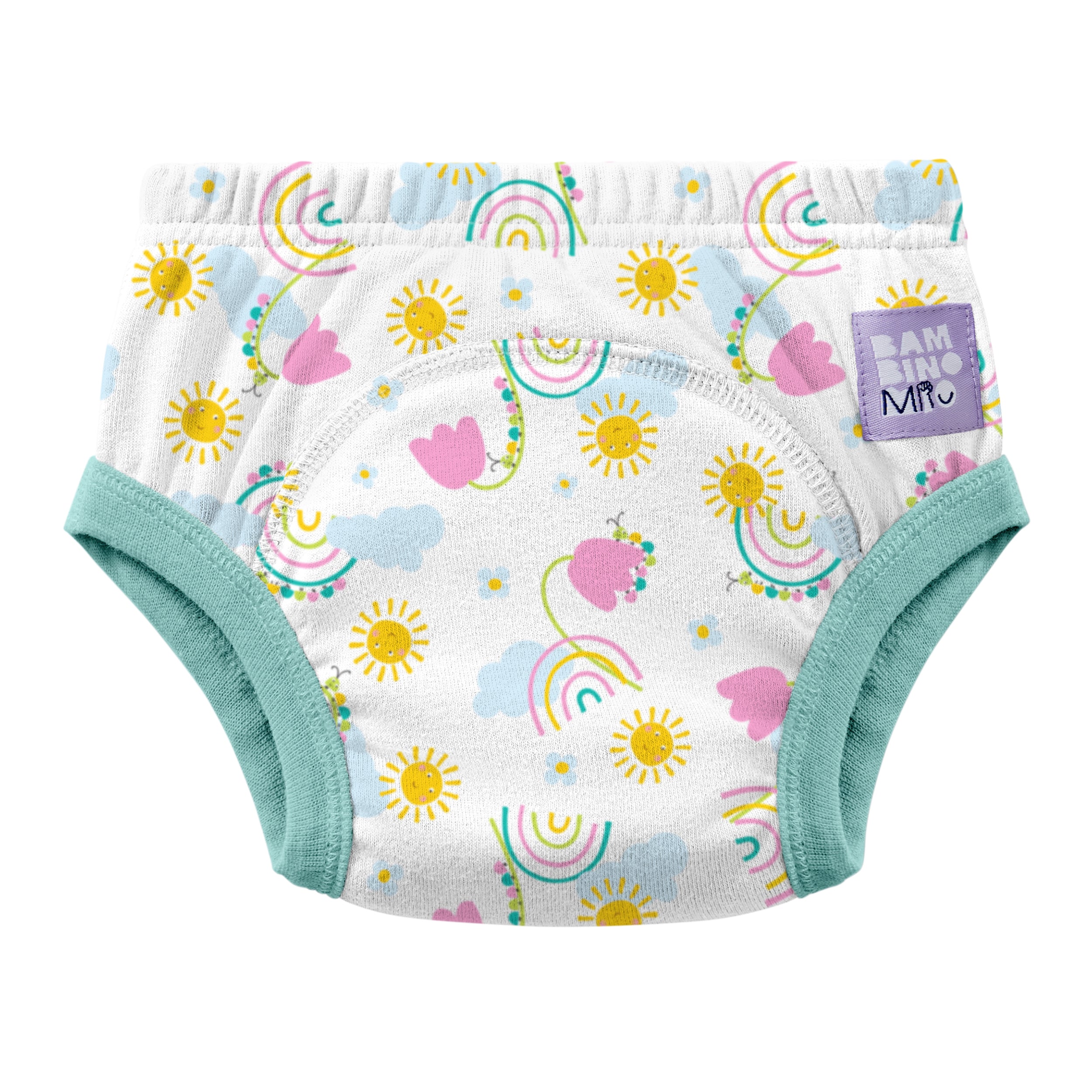 bambino-mio-elite-culotte-d-apprentissage-bonheur-en-ciel-coton image 1