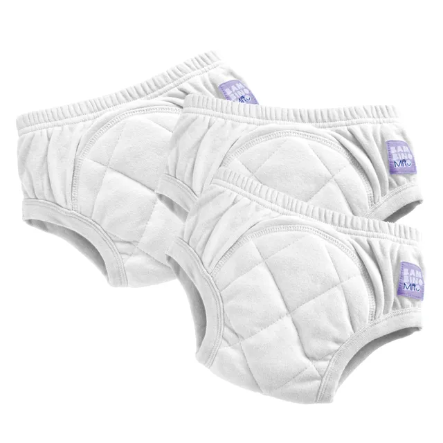 bambino-mio-culotte-d-apprentissage-lavable-lot-de-3-blanc-2-3-ans image 1