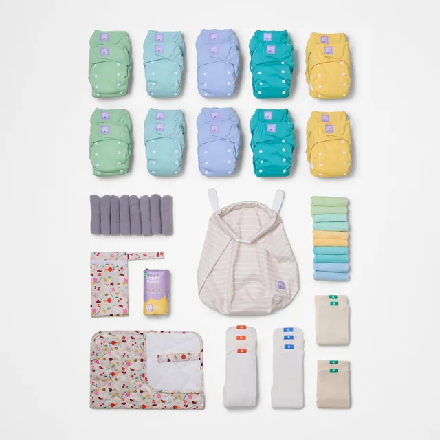 bambino-mio-revolutionary-pack-20-couches-lavables-pastels image 1
