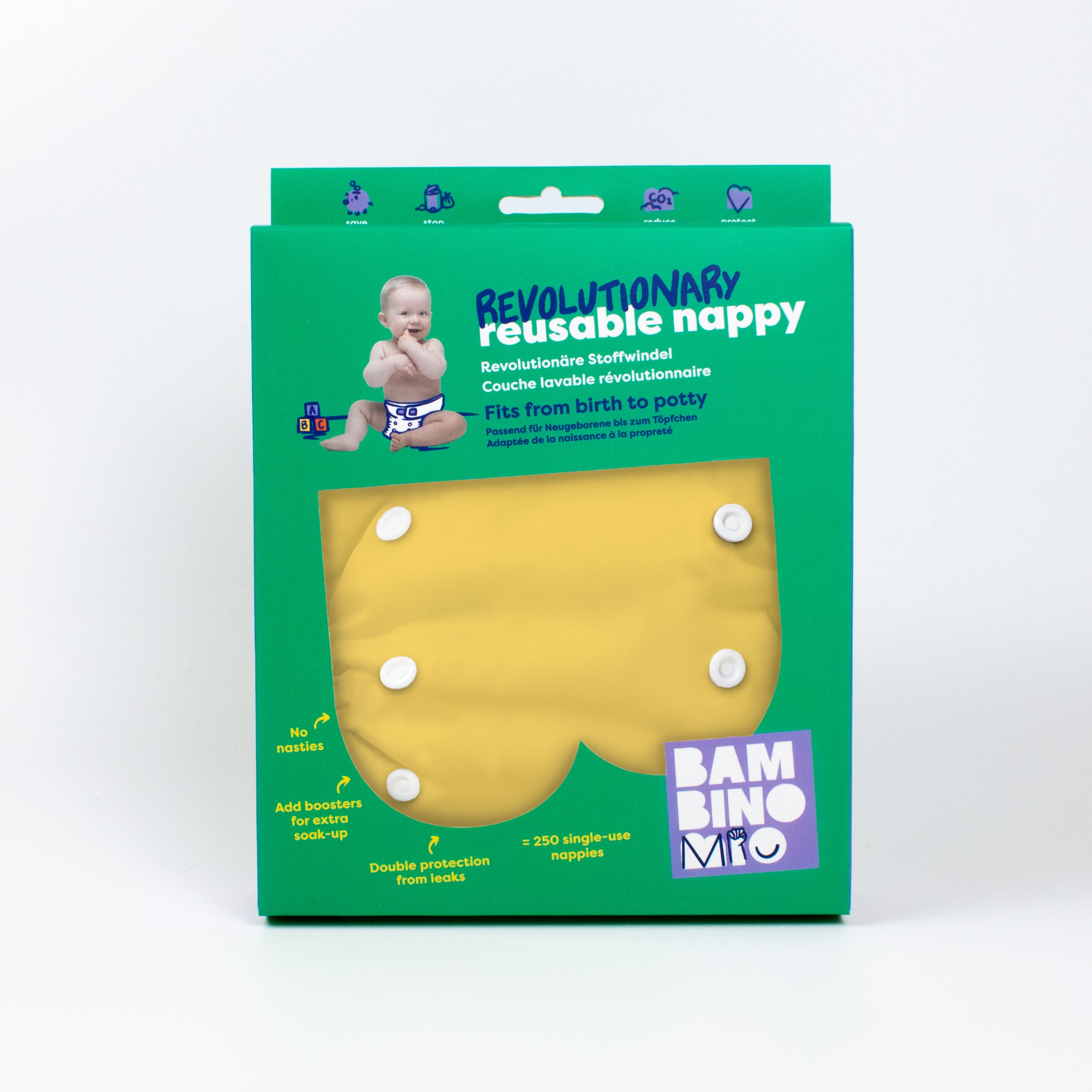 bambino-mio-revolutionary-couche-lavable-jaune-taille-unique image 7