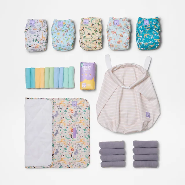 bambino-mio-vie-sauvage-pack-couches-lavables-nouveau-n image 1